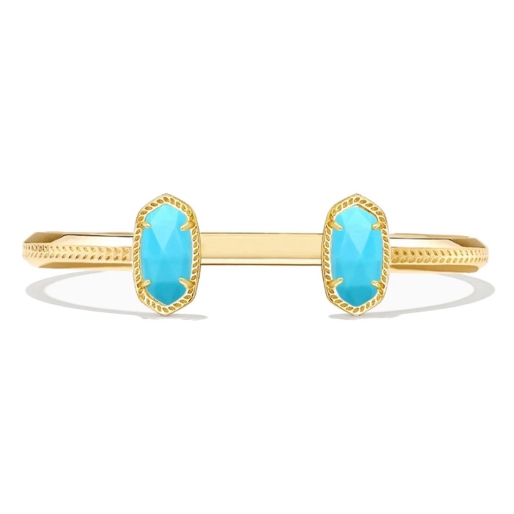 KENDRA SCOTT
ELTON BRACELET GOLD TURQUOISE - Picture 4 of 4